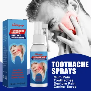 South Moon Hot Selling 100% Natural Chinese Medicine Tooth Care Teeth Pain Relief Treatment Toothache Spray