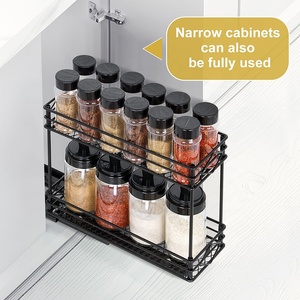 High bearing capacity metal Household Bathroom & Kitchen Storage Racks Under The Sink Organizer Cabinet Drawer Organizer