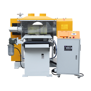 Machine de polissage automatique de bureau à une face en acier inoxydable, pour le meulage et l'ébavurage de métaux, industrielle et automatique - Product Image 1