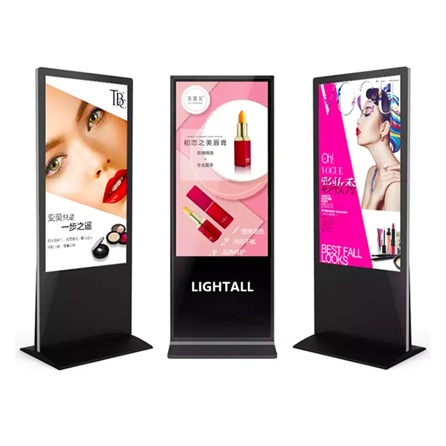 43inch Full Color 4K Android LCD Poster Screen with 180 Wide Viewing Angle Floor Standing Interior Advertising Display