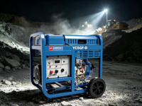 Générateur diesel Yuchai 5 kVA 5,5 kVA YC5GF-D à démarrage électrique, groupe électrogène diesel portable de type ouvert pour l'alimentation des zones éloignées