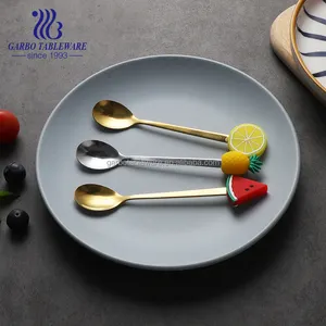 Boost Your Morning Routine with Our Vibrant Fruit Handled Coffee Spoons - The Perfect Blend of Functionality and Style