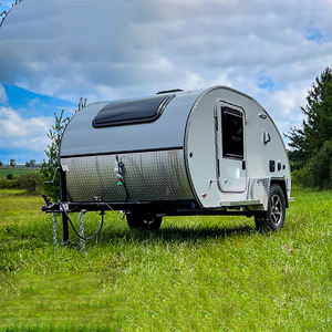 Remolque de Campamento Ultraligero Todoterreno Tipo Lágrima Pequeño con Aire Acondicionado - Product Image 5