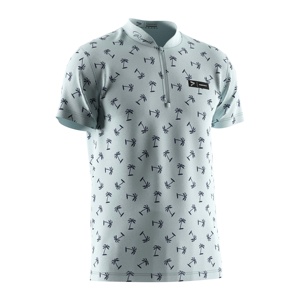 Benutzer definierte Logo Sublimation Sommer T-Shirt Kurzarm Benutzer definierte Sport Herren T-Shirts Polo <span class=keywords><strong>Zop</strong></span> up Stehkragen T-Shirt - Product Image 3