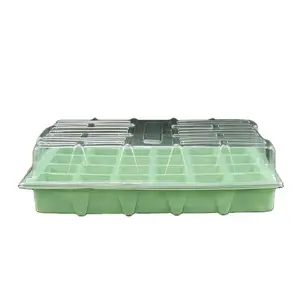 Plateau de démarrage multifonctionnel pour la maison Mini propagateur 24 grilles Plateau de culture pour plantes