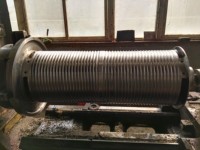 Fournisseur professionnel de tambours de treuil Lebus, tambour à câble rainuré, tambour de levage OEM pour système de levage