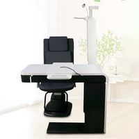 Chaise et table de réfraction motorisées ophtalmiques chaise et support d'optométrie chaise d'unité ophtalmique