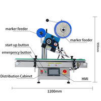Machine d'étiquetage latérale pour boîtes Songtsam, imprimante d'étiquettes en plastique, autocollant avec alimentation automatique