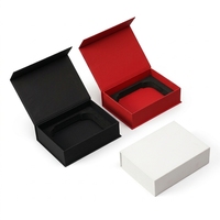 Boîte d'emballage cadeau magnétique en carton rigide EVA avec insert en mousse EVA, logo personnalisé, vente en gros