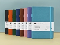 Pu réunion journaux de poche A4 cuir promotionnel en cuir personnalisé en gros ensemble cadeau ensemble cahier pour les étudiants