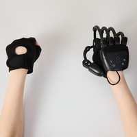 Gant robotisé de rééducation de la main : Contrôle indépendant des doigts et entraînement par miroir, vitesse réglable, force accrue, récupération post-AVC, usage domestique