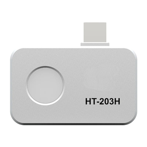 กล้องถ่ายภาพความร้อนแบบฝังตัว HT-203H 256x192 ระบบแอนดรอยด์ พอร์ต Type-C ความถี่ 25Hz กล้องถ่ายภาพความร้อนแบบพกพา -20~550 องศา สำหรับตรวจสอบความผิดปกติของอุปกรณ์ - Product Image 1