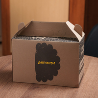 Emballage en papier kraft recyclé écologique sur mesure pour sushis, donuts, cupcakes et plus - Boîte à lunch personnalisable pour plats à emporter