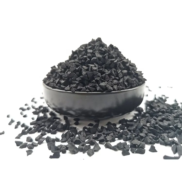 Exports SBR Black Colored Crumb Tire Rubber Granules Manufacturers Prices Per Ton Lawn Filler Crumbed Rubber for Buyers