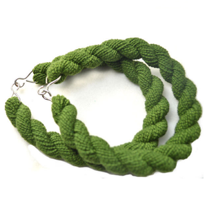DFB01 Olive Green <b>Trouser</b> Twisted Cords Elastic <b>Boot</b> Bands Made in China/Guangxi in Stock - Product Image 1