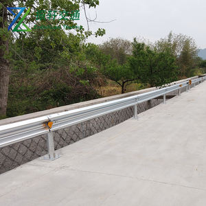 מכירות ישירות במפעל של Q235 לוחות מעקה גלי פלדה מגולוון עבור מניעת התרסקות כביש - Product Image 6