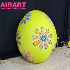 Festive decorations Inflatable Easter eggs, realistic inflatable egg balloon for Easter