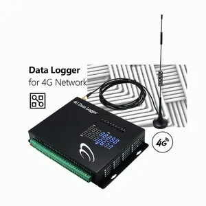 Pengukur listrik gsm dengan output digital modbus rtu gateway rs485 smart data logger sensor Suhu nirkabel