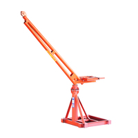 Mini-grue électrique 360 degrés pour levage de moteurs, capacités de 200 kg, 300 kg, 500 kg, 800 kg, 1000 kg