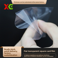 Film PP ultra-transparent pour protège-cartes, haute brillance, faible opacité, matériau plastique en rouleau de qualité supérieure OEM