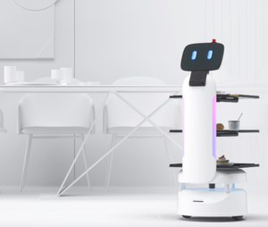 Nouveauté Segway-Ninebot S1 <span class=keywords><strong>Robot</strong></span> de livraison de nourriture intelligent avec écran publicitaire de 21 pouces, livraison commerciale autonome - Product Image 4