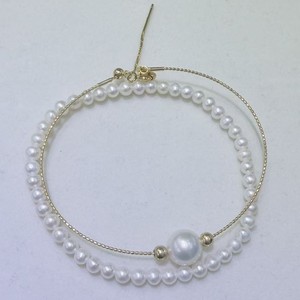 Conjunto de Pulseras de Perlas de Agua Dulce Lulutong Versátiles de 3-4 Pares, 9-10 mm, Diseño Clásico Redondo con Luz Intensa - Product Image 5