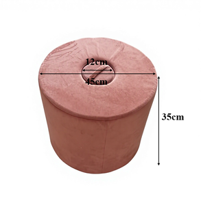 Tapis de sol double usage en velours hollandais rose pastel, adapté aux canapés pour enfants, aux salons, aux chambres à coucher, à l'extérieur, tapis de sol pour une seule personne - Product Image 4