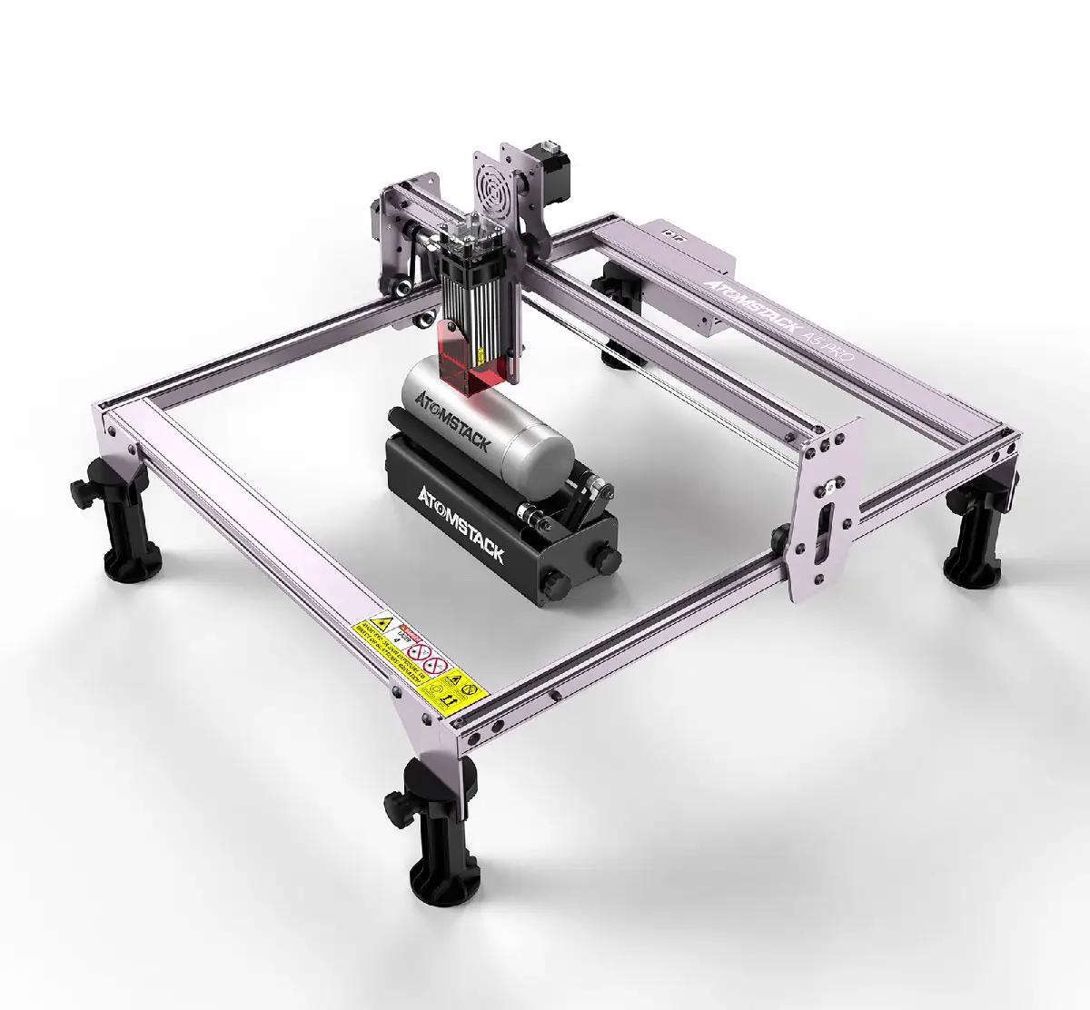 ATOMSTACK A5 PRO 40W macchina per incisione Laser stampante per incisore Lazer con rullo rotante asse Y per lattine uova cilindri tazza bottiglia