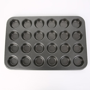 Molde antiadherente para hornear tartas, <span class=keywords><strong>Mini</strong></span> molde para hornear pasteles, 24 pares - Product Image 1