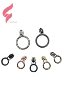LiHui – Tirettes de fermeture éclair 3D personnalisées de haute qualité, avec logo métallique et nom sur mesure, pour vêtements et sacs à main