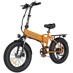 USA EU magazzino 48V 13Ah bicicletta elettrica 500W 20 pollici 45 km/h bici elettrica custom e-Bike