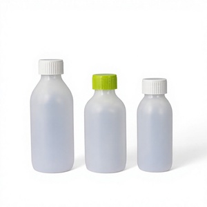 Botella de PET para Jarabe con Tapa a Prueba de Niños para Medicamentos Líquidos, Personalizable para Uso Farmacéutico - Product Image 1