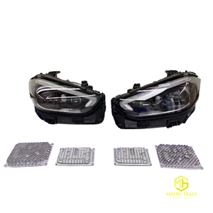 Feux avant Mercedes-Benz Classe C W206 C200, style pluie de météores, feux de jour, assemblage 6000K 8000 lumens 12V gauche - Product Image 3