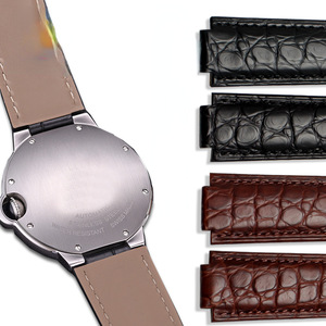 Correa de Cuero de Cocodrilo <span class=keywords><strong>Cardia</strong></span> para Reloj Blue Balloon Original Convexo Unisex, Correa de Reloj Redonda de Cuero de Cocodrilo - Product Image 2