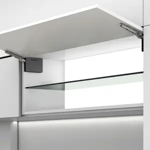 SH-ABC kabinet dapur pintu lemari penutup lembut HK support bracket pendukung sistem pengangkat pengangkat (tidak bisa dilipat) - Product Image 4