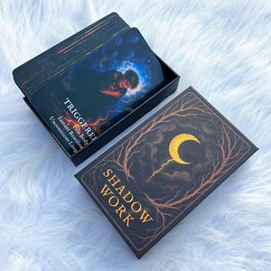 Tarjetas <span class=keywords><strong>de</strong></span> Oráculo con Diseño Personalizado al por Mayor, 54 <span class=keywords><strong>Cartas</strong></span> <span class=keywords><strong>de</strong></span> Tarot Curativas, Impresión a Todo Color, Caja <span class=keywords><strong>de</strong></span> Regalo, Crecimiento Interior, Emocional - Product Image 2