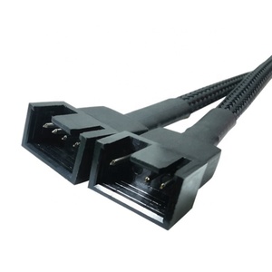 Câble d'extension Y Splitter 4 broches <span class=keywords><strong>PWM</strong></span> pour boîtier PC, ventilateur de refroidissement à contrôle de température de la carte mère - Product Image 3