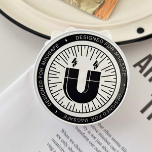 Cartoon KT cat bow Grip <b>Stand</b> Socket Magnetic Telescopic holder Phone Universal Leopard-pattern Air Ring PC Magnet Bracket Cute - Product Image 6