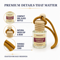 Diffuseur de parfum de luxe pour voiture, désodorisant longue durée, aromathérapie, logo personnalisé, vente en gros OEM pour l'intérieur des véhicules