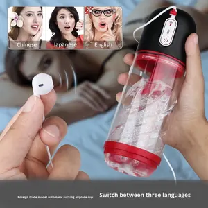 Masturbatore Maschile JRUI Automatico a Controllo Vocale con Funzione di Suzione e Vibratori Vaginali - Product Image 2