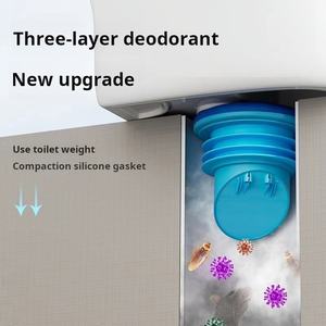 उच्च गुणवत्ता वाले शौचालय फ्लैंज सीलिंग रिंग एंटी-लीकेज और एंटी-बैकफ्लो गंध-सबूत और कॉकरोच-प्रूफ आदर्श स्वच्छ बाथरूम - Product Image 4