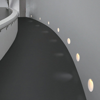 Panneau LED carré blanc moderne Downlights Offre Spéciale lampes LED en plâtre GU10 Trimless pour plafonniers intérieurs