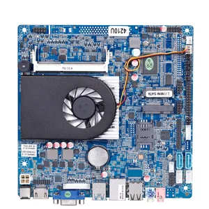 Intel Core I5 I5-5200U Fan HD-MI VGA LVDS Mainboard Laptop+Motherboards HD Three Screens Display