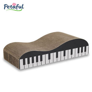 Arranhador para Gatos em Forma de Piano Moderno e Ecológico, Sofá-Cama Multifuncional, Embalado em Papelão Reciclado - Product Image 3