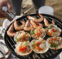Barbecue coréen moderne en acier inoxydable de 14 pouces, de qualité supérieure, au charbon de bois, portable pour l'extérieur, arrêt automatique, couleurs personnalisées disponibles