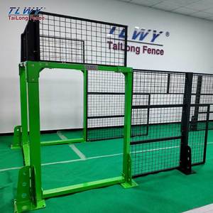 Cancha de Pádel Portátil, Fácil de Instalar, Interior/Exterior, Impermeable, Panorámica, Equipo de <span class=keywords><strong>Tenis</strong></span>, 10*20m, Cancha de Pádel Móvil - Product Image 1