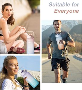 Eco friendly BPA free custom 64oz Half Gallon Sports Water Bottle bottiglie da esterno 2 litri all'ingrosso per l'<span class=keywords><strong>acqua</strong></span> - Product Image 5