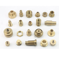 Customized CNC Brass Hardware Accessory Cnc Machining Turning Brass Fittings for Electronics