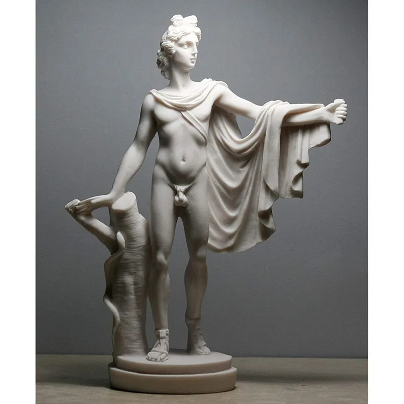 Hot Sale Customized Garden Decoration Stone Roman Man Statues Greek Marble Stone Sculpture For Decor