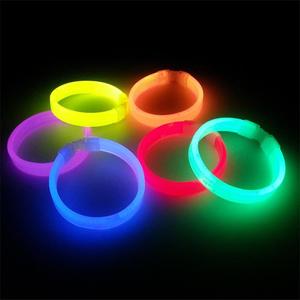 Pulsera luminosa fluorescente para Festival de Navidad, pulsera luminosa de neón - Product Image 1